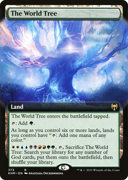 The World Tree (KHM-373) - rare: (Extended Art) - Foil