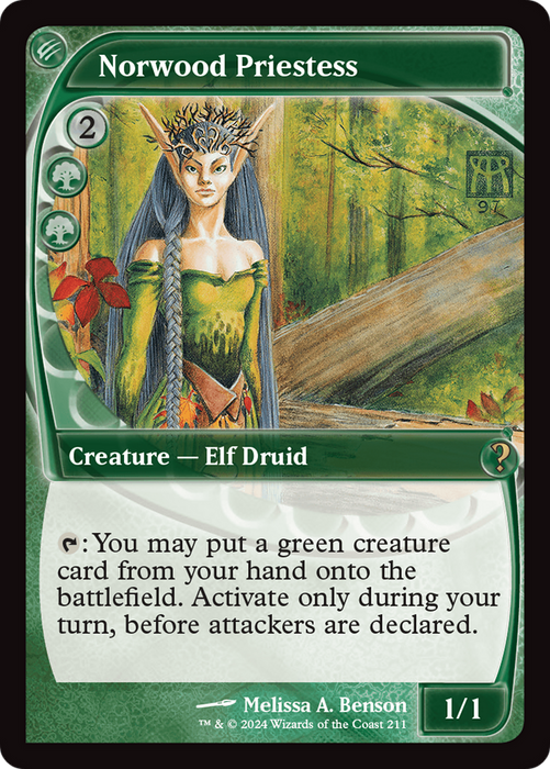 Norwood Priestess (MB2-211) - rare
