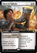 Horn of Valhalla // Ysgard's Call (CLB-555) - rare: (Extended Art)