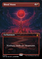 Blood Moon (WOT-077) - mythic (Borderless) - Foil