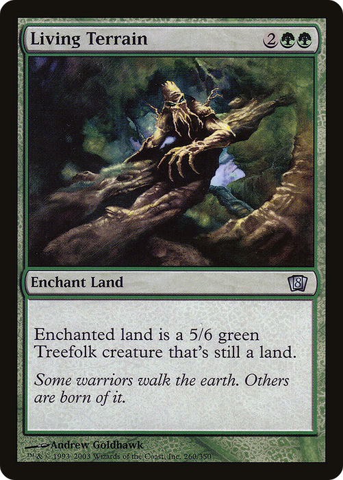 Living Terrain (8ED-260★) - uncommon - Foil