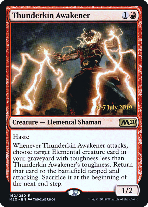 Thunderkin Awakener (PRE-162S) - rare - Foil
