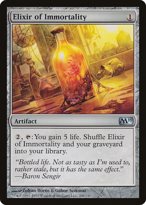 Elixir of Immortality (M11-206) - uncommon