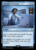 Glimmer of Genius (PIP-704) - uncommon - Foil