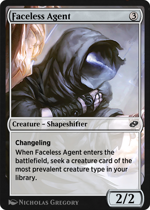 Faceless Agent (J21-001) - common