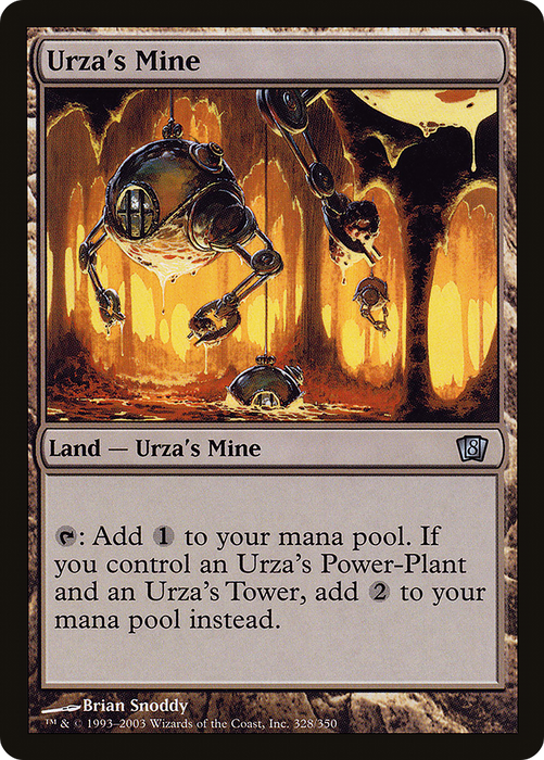 Urza's Mine (8ED-328★) - uncommon - Foil