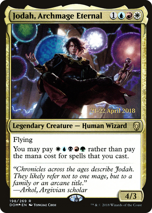 Jodah, Archmage Eternal (PRE-198S) - rare - Foil