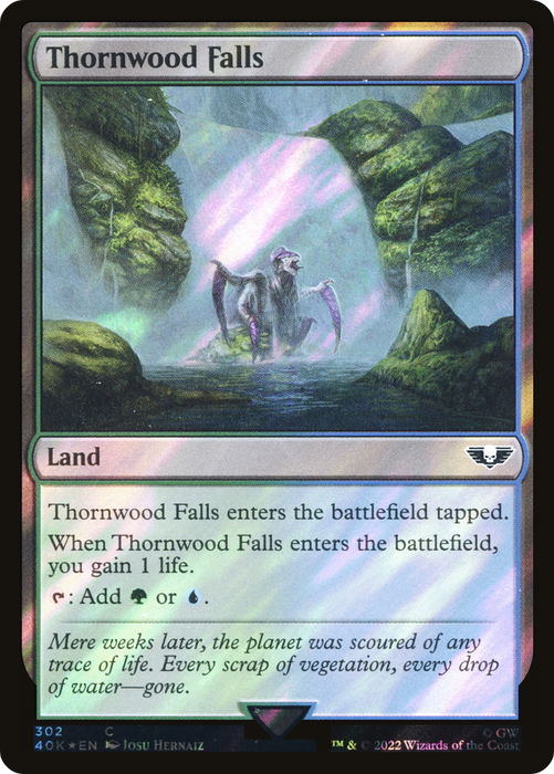 Thornwood Falls (40K-302★) - common - Foil