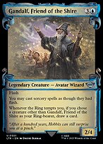 Gandalf, Friend of the Shire (LTR-501) - uncommon: (Showcase) - Foil