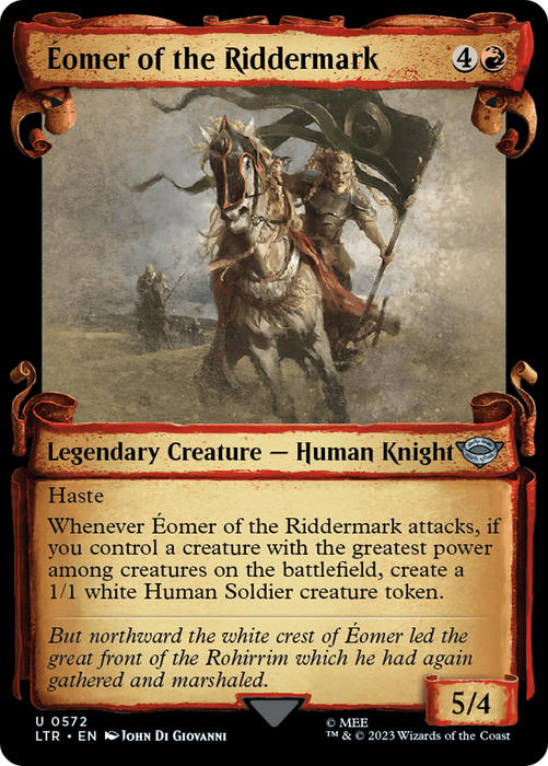 Éomer of the Riddermark (LTR-572) - uncommon: (Showcase)