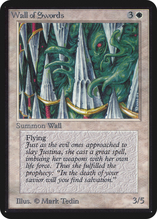 Wall of Swords (LEA-042) - uncommon