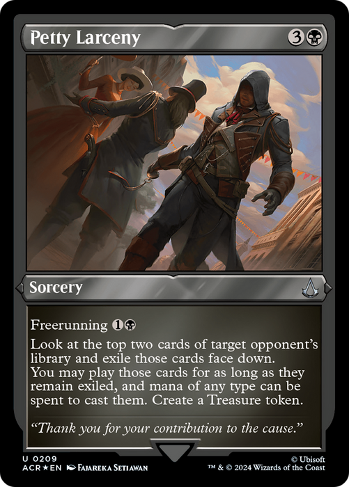 Petty Larceny (ACR-209) - uncommon - Etched Foil