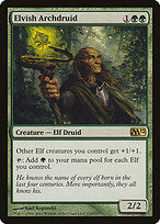 Elvish Archdruid (M12-172) - rare - Foil