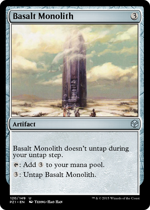 Basalt Monolith (PZ1-120) - uncommon