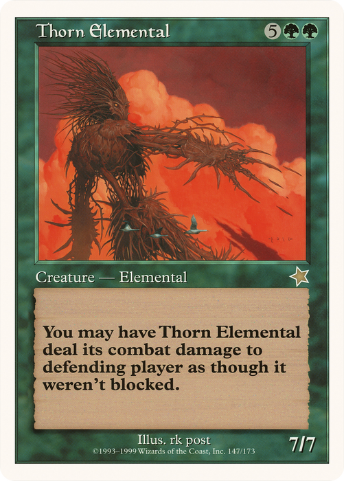 Thorn Elemental (O90P-011) - rare
