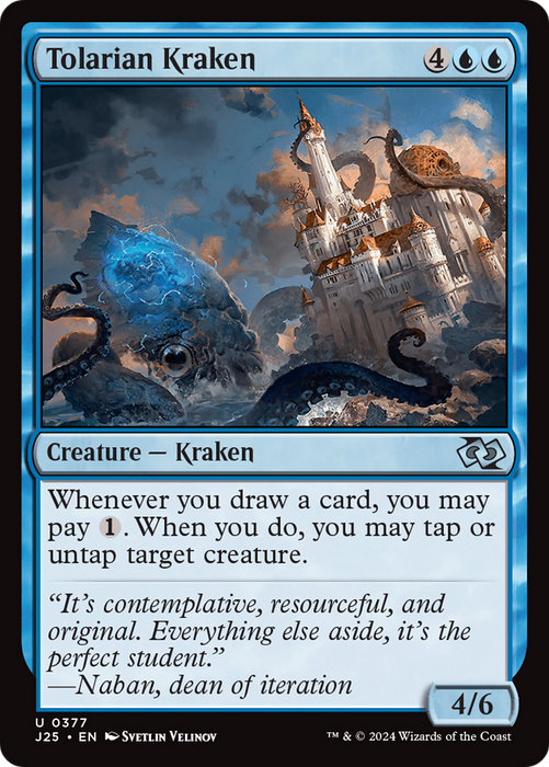 Tolarian Kraken (J25-377) - uncommon