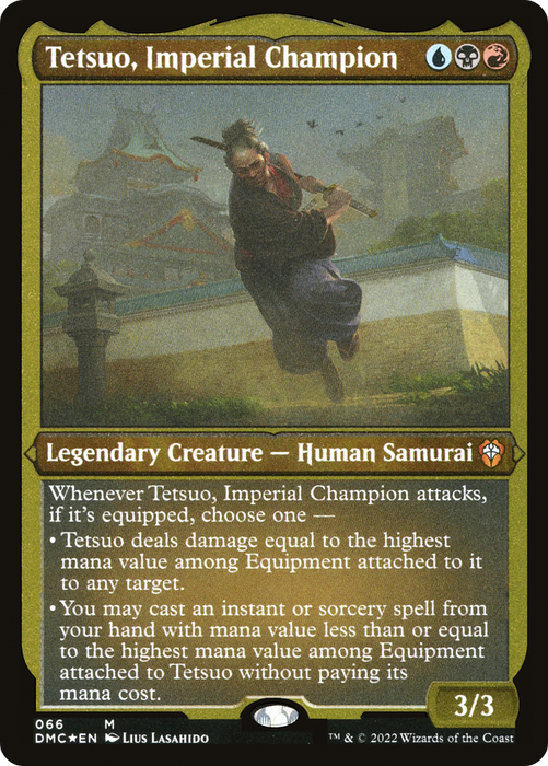Tetsuo, Imperial Champion (DMC-066) - mythic - Etched Foil