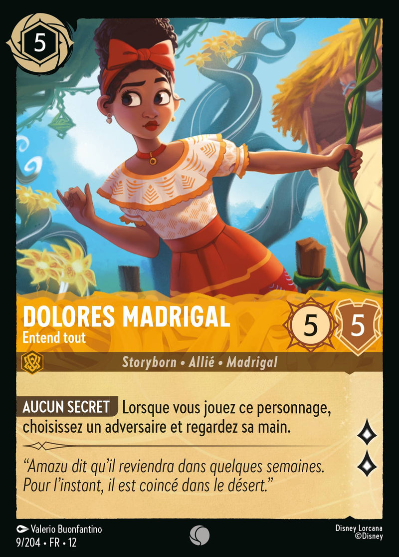 Dolores Madrigal - Entend tout