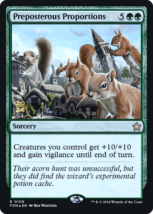 Preposterous Proportions (PRE-109S) - rare - Foil