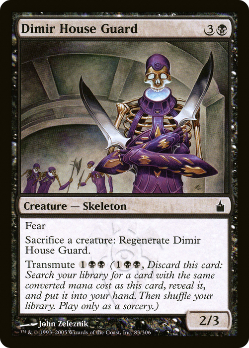 Dimir House Guard (RAV-083) - common - Foil