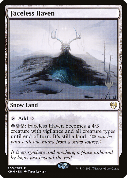 Faceless Haven (PPKHM-255P) - rare: (snow)
