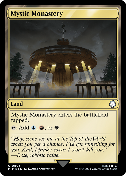 Mystic Monastery (PIP-803) - uncommon - Foil