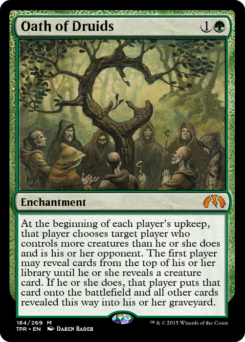 Oath of Druids (TPR-184) - mythic - Foil