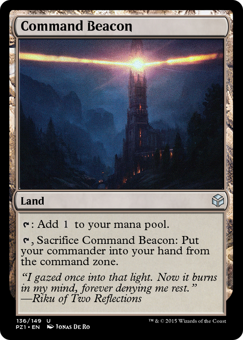 Command Beacon (PZ1-136) - uncommon - Foil