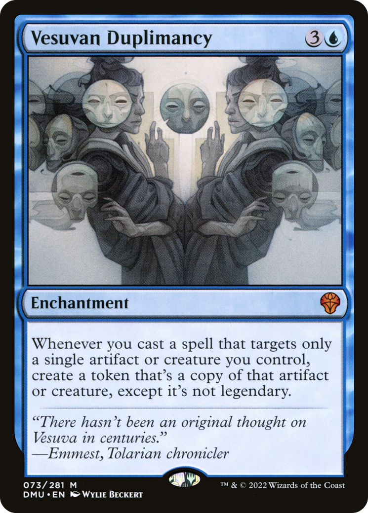 Vesuvan Duplimancy (DMU-073) - mythic