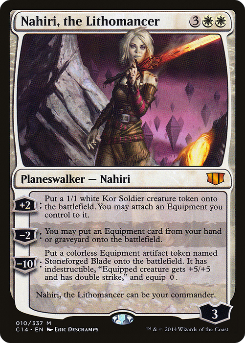 Nahiri, the Lithomancer (C14-010) - mythic