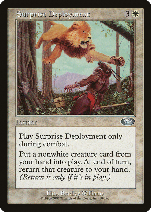 Surprise Deployment (PLS-018) - uncommon - Foil