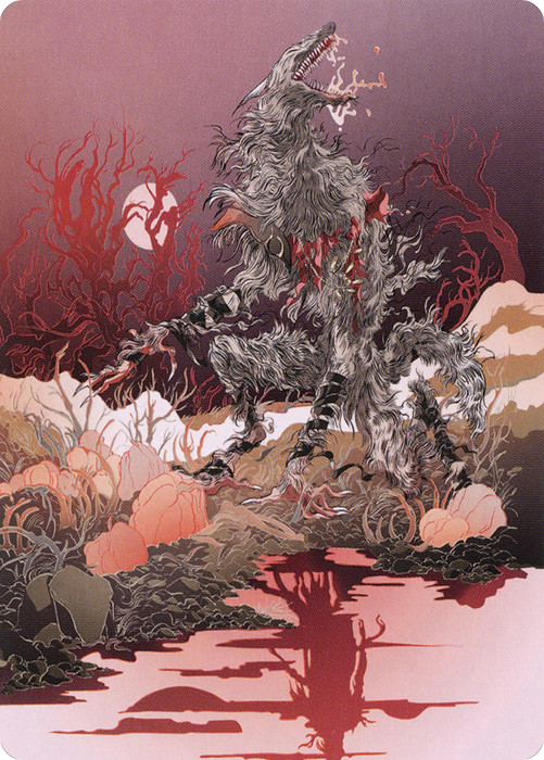 Arlinn, the Moon's Fury // Arlinn, the Moon's Fury (AMID-004) - common (Borderless)