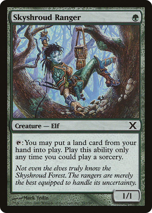 Skyshroud Ranger (10E-297) - common - Foil