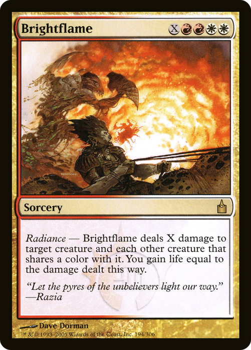 Brightflame (RAV-194) - rare - Foil
