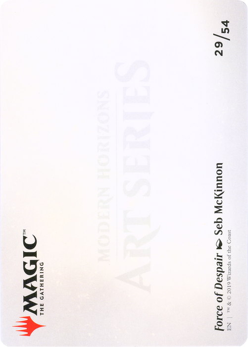 Force of Despair // Force of Despair (AMH1-029) - common (Borderless)