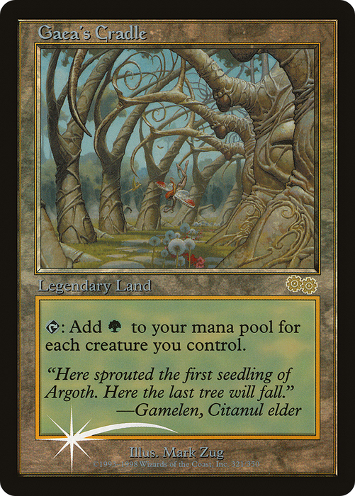 Gaea's Cradle (JDG-003) - rare - Foil