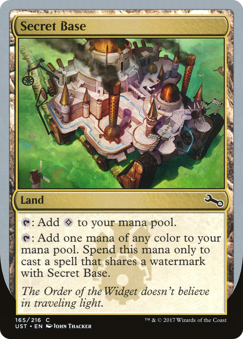 Secret Base (UST-165A) - common - Foil