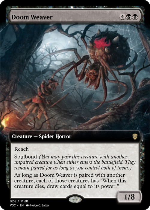 Doom Weaver (PRM-95343) - rare - Foil
