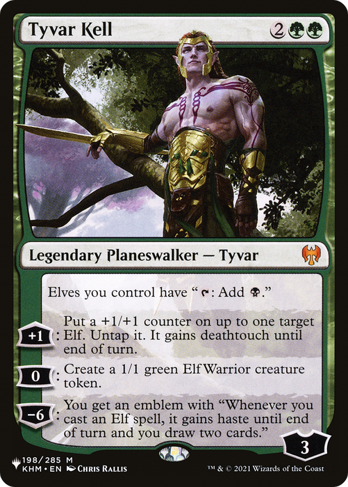 Tyvar Kell (LIST-KHM-198) - mythic