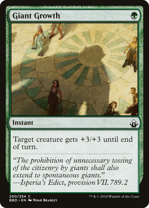 Giant Growth (BBD-200) - common - Foil