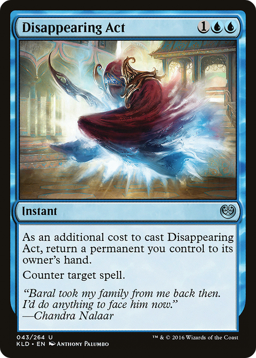 Disappearing Act (KLD-043) - uncommon - Foil