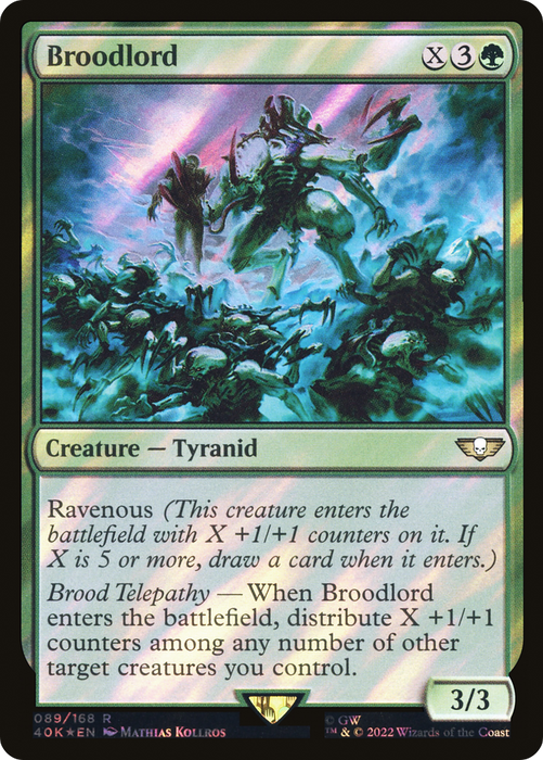 Broodlord (40K-89★) - rare - Foil