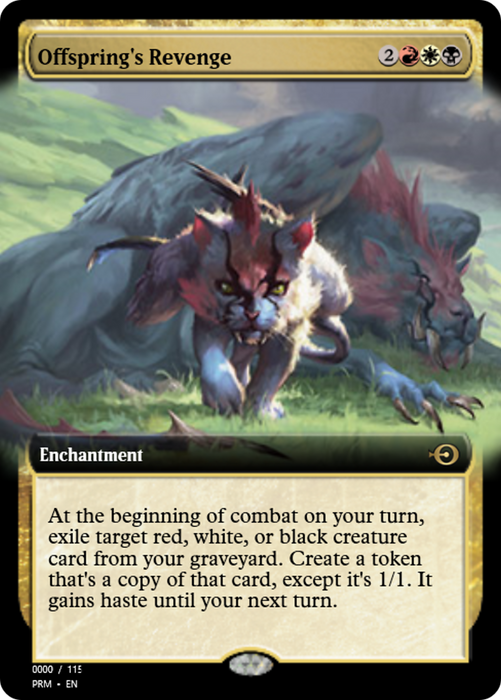 Offspring's Revenge (PRM-80841) - rare - Foil