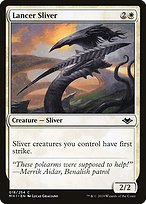 Lancer Sliver (MH1-018) - common - Foil