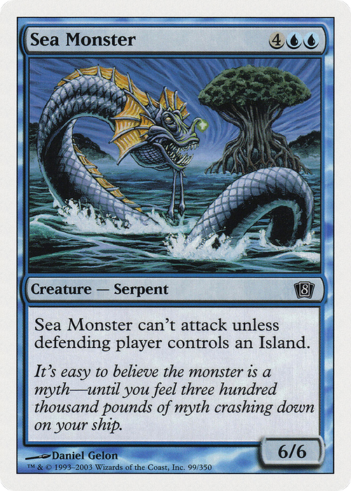 Sea Monster (8ED-099) - common