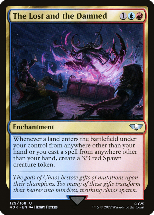 The Lost and the Damned (40K-129) - uncommon