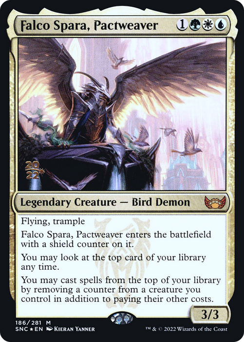 Falco Spara, Pactweaver (PRE-186S) - mythic - Foil