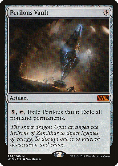 Perilous Vault (M15-224) - mythic - Foil
