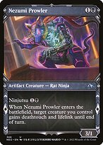 Nezumi Prowler (NEO-344) - uncommon: (Showcase) - Foil