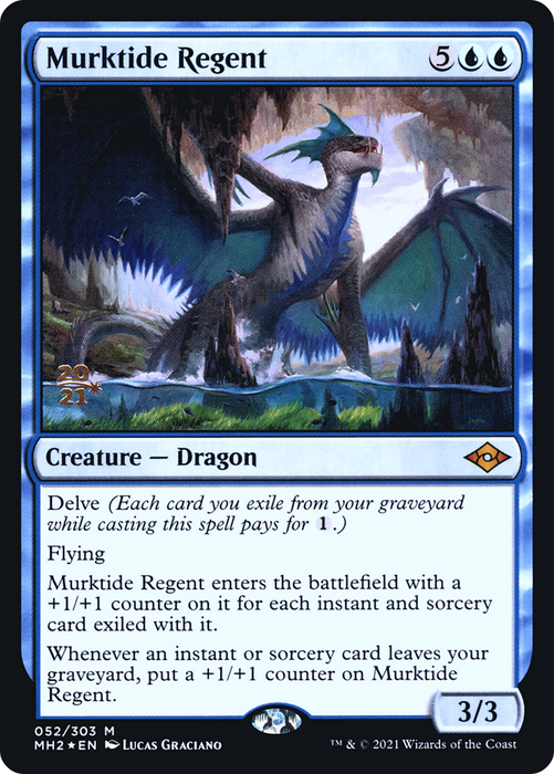 Murktide Regent (PRE-52S) - mythic - Foil
